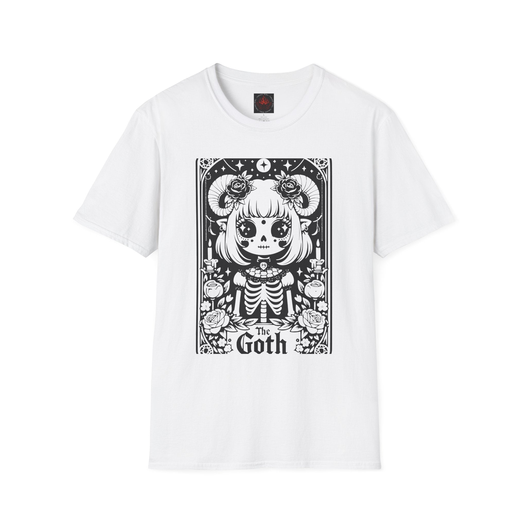 Goth Girl Little Doll Tarot Graphic Tee
