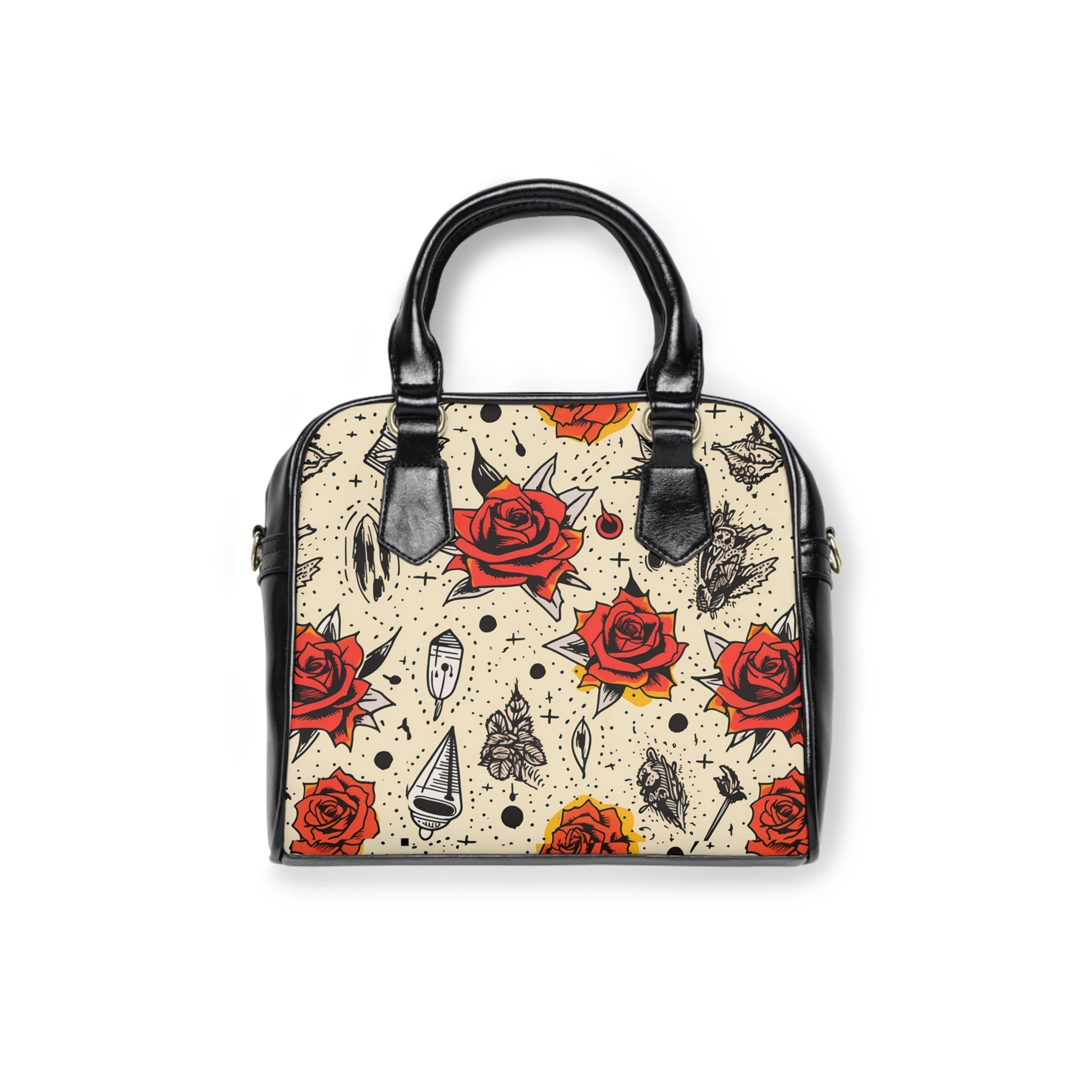 Midnight Roses Handbag