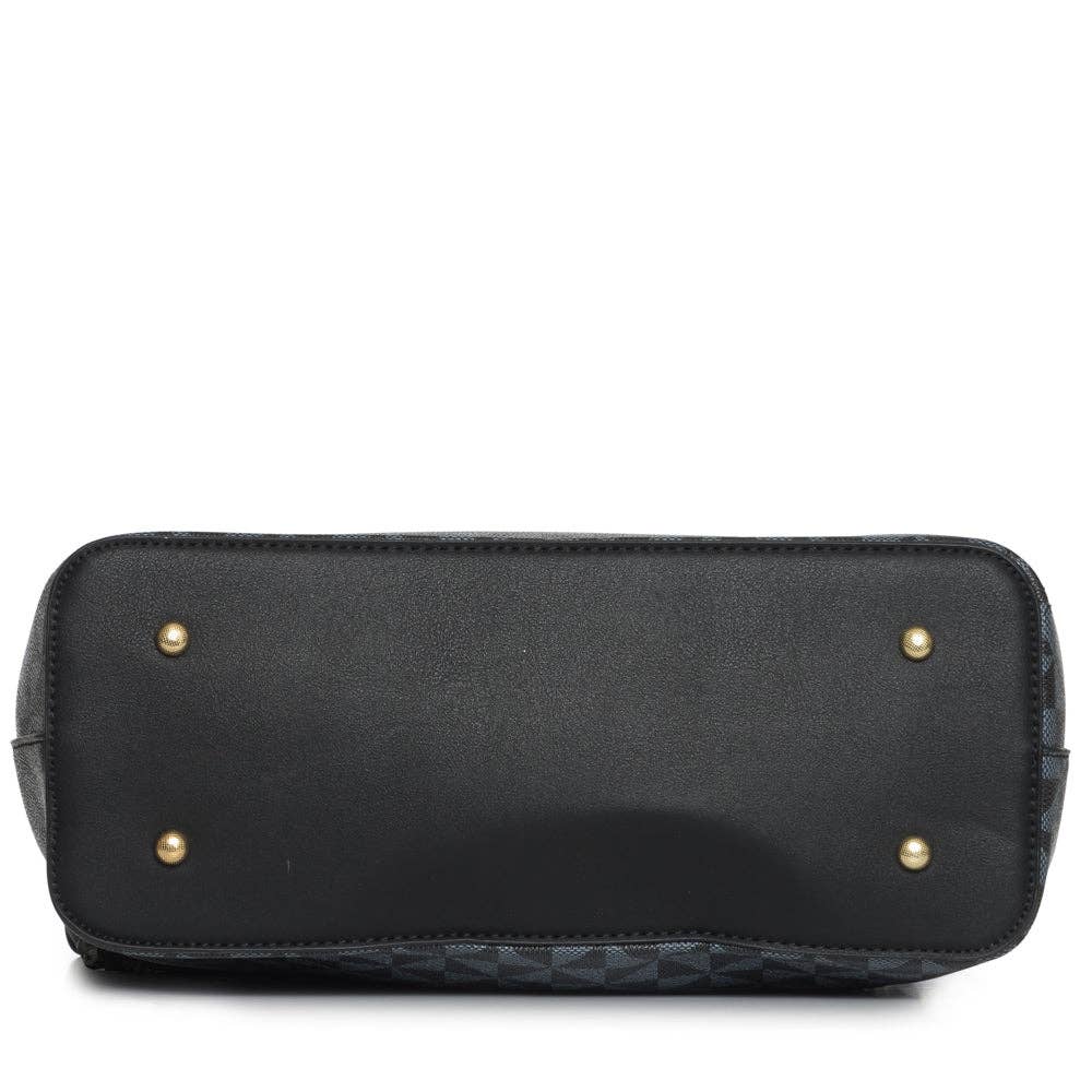 Medium Fashion Inspired Handbag w/ Matching Wallet M20201