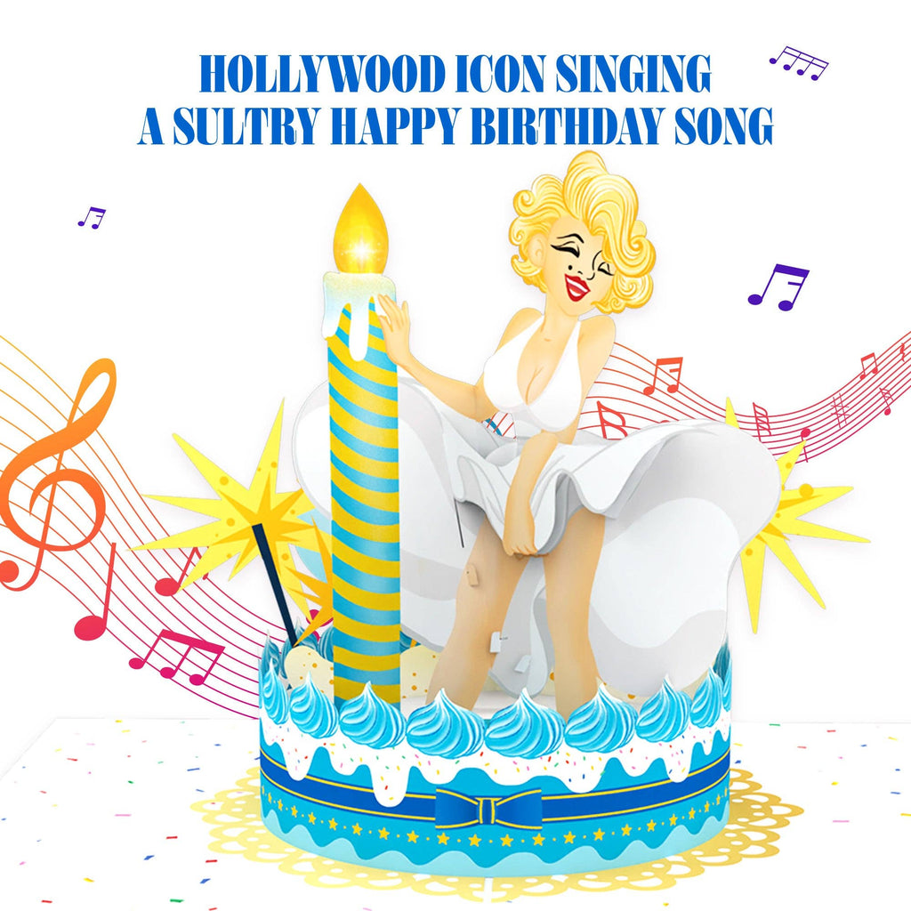 Sultry Surprise 3D Pop-Up Light & Sound Birthday Card