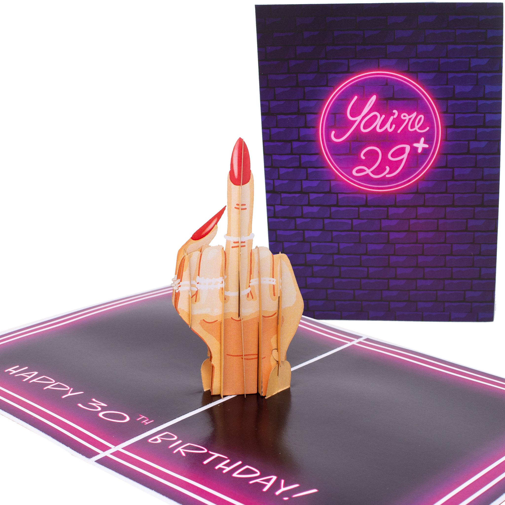 Dirty 30 Funny 3D Pop-Up 30th Milestone Birthday Card