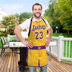 Los Angeles Lakers NBA Jersey Apron - LeBron James