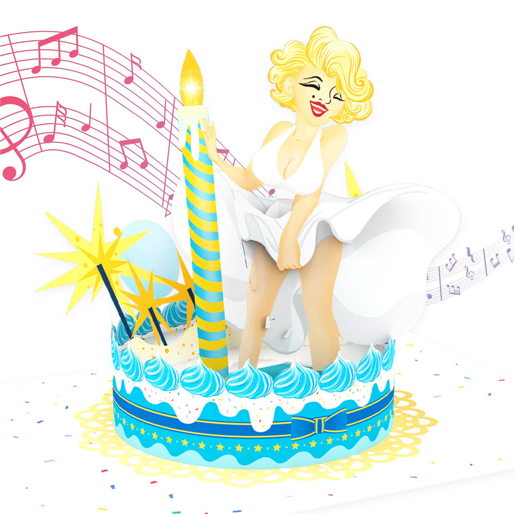 Sultry Surprise 3D Pop-Up Light & Sound Birthday Card