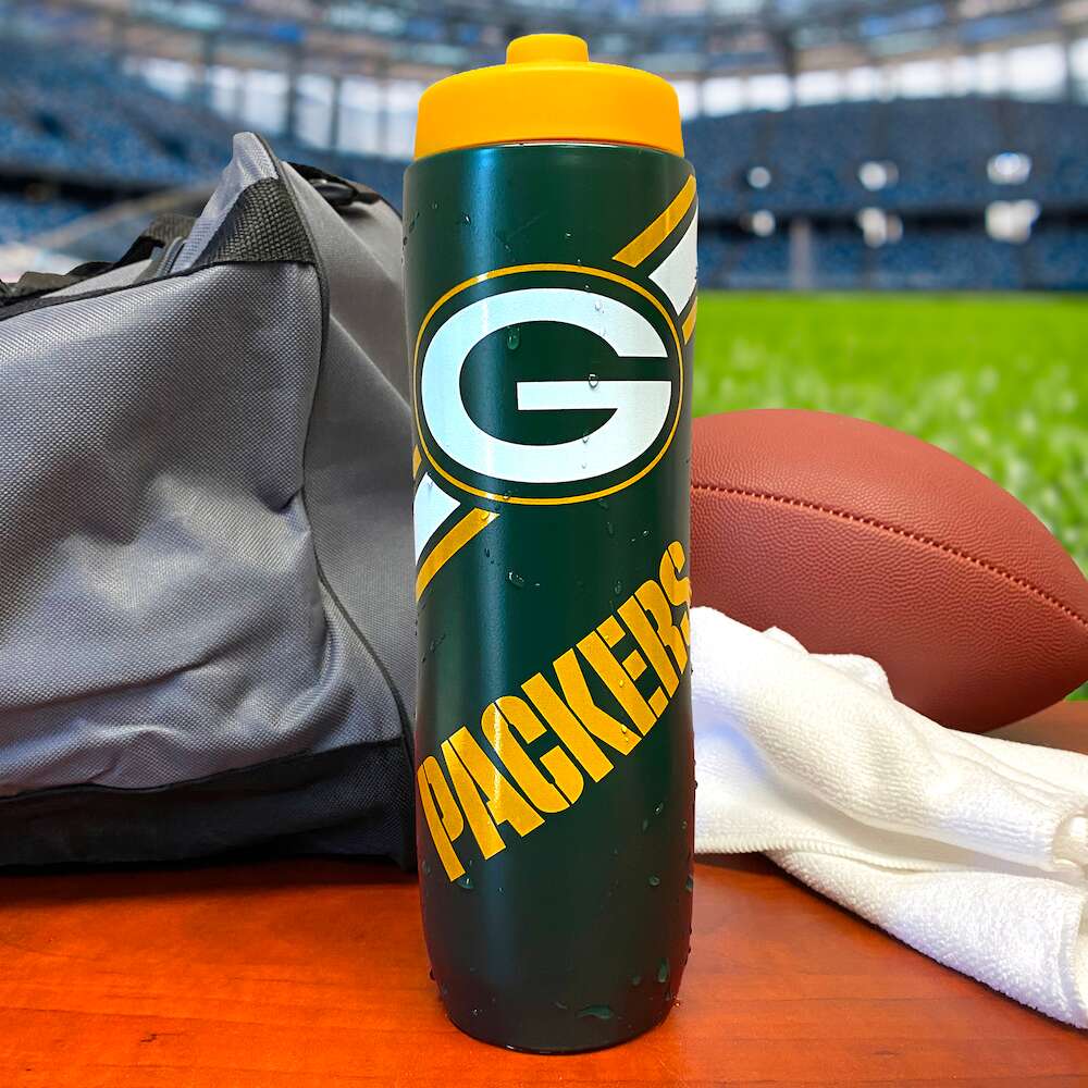 Green Bay Packers Squeezy Water Bottle