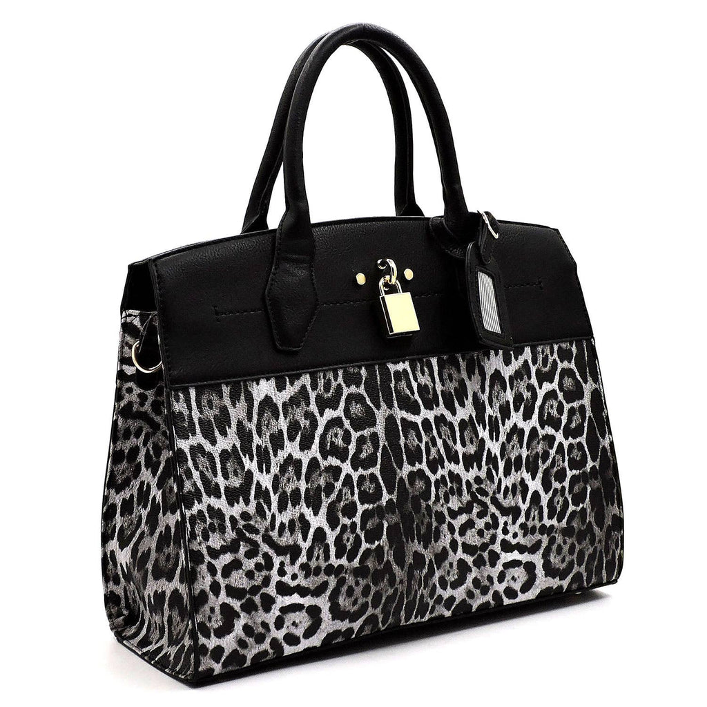 Leopard Print Handbag with matching wallet