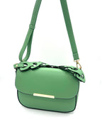 KZS 2934 Sassy Ladies Crossbody Handbag: PINK