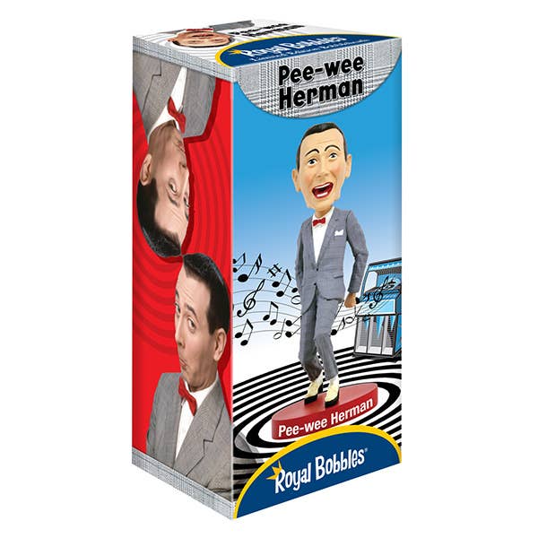 Royal Bobbles Pee Wee Herman Collectible Bobblehead