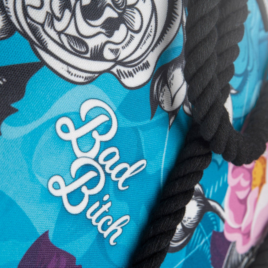 BB Flower Skull Shoulder Beach Bag