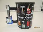 Music Legends Mug - Rock 'N' Roll with Guitar Handle