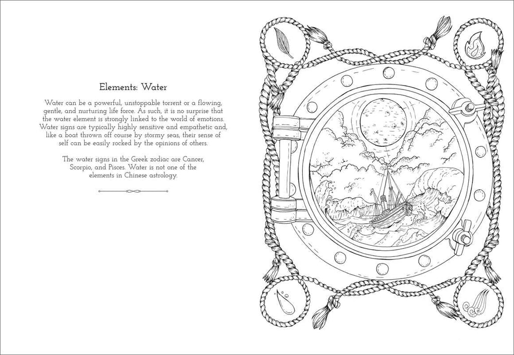 Astrology Coloring by