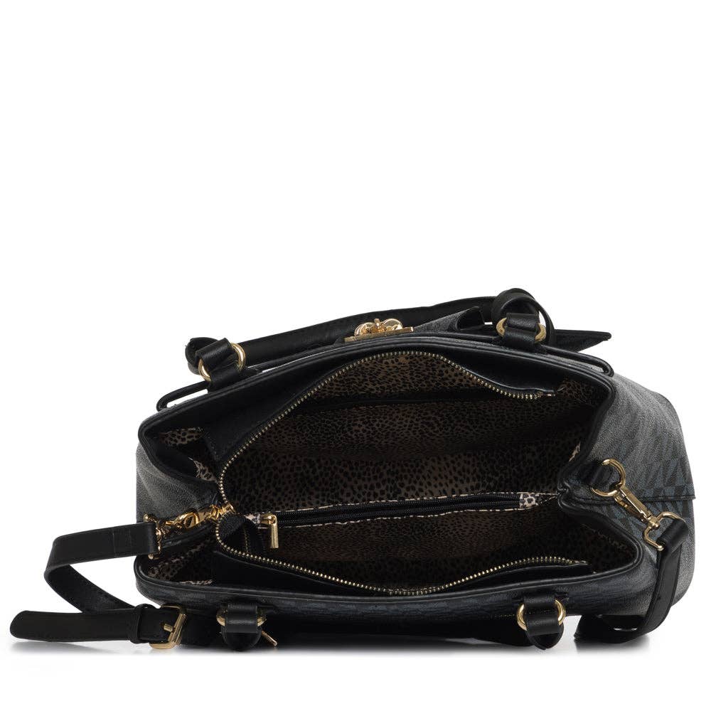 Medium Fashion Inspired Handbag w/ Matching Wallet M20201