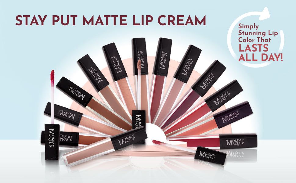 Amber Stay Put Matte Lip Cream | Stunning Kiss-Proof Lipstick