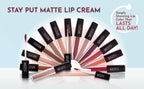 Bridget Stay Put Matte Lip Cream | Stunning Kiss-Proof Lipstick