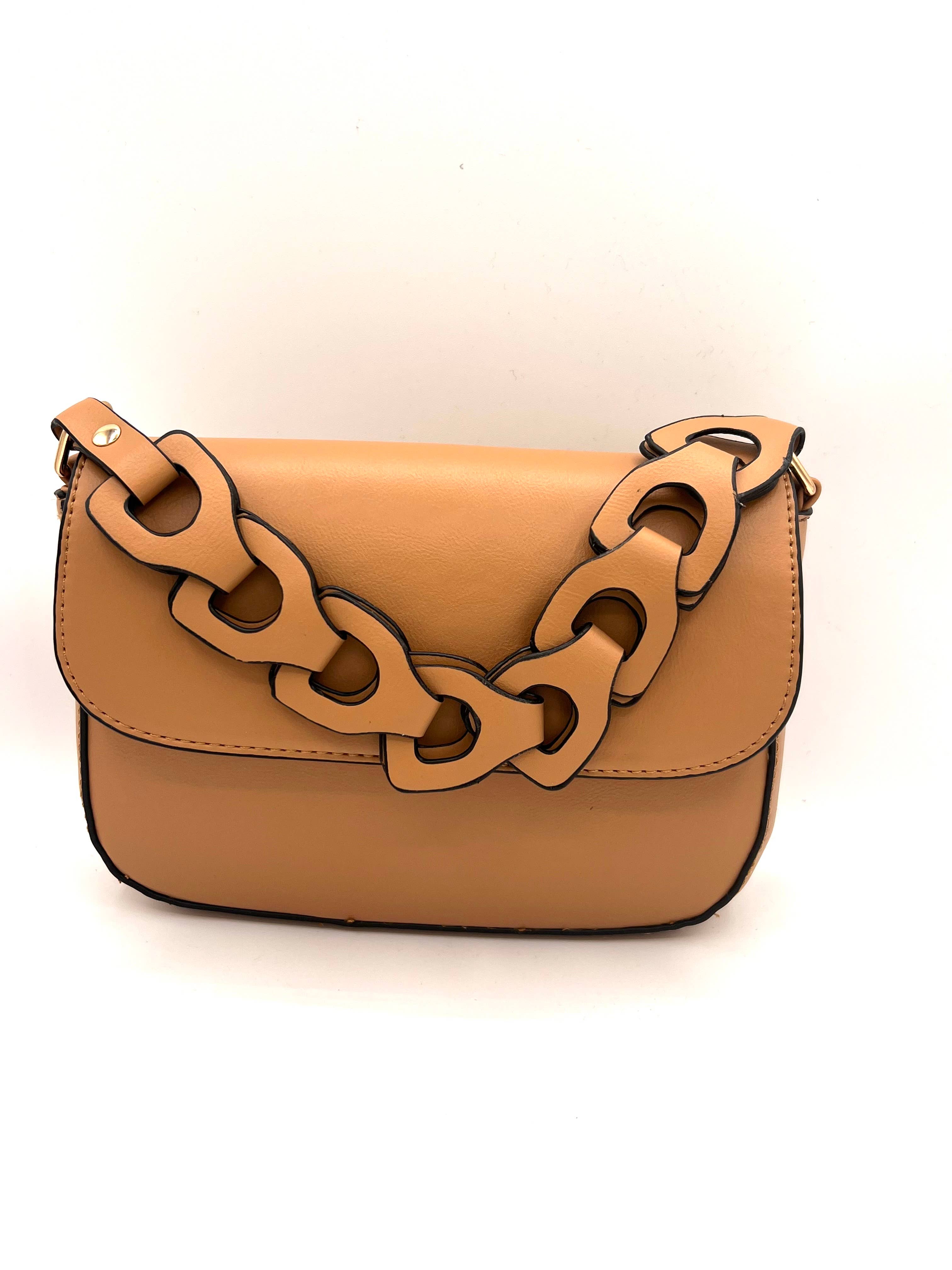 KZS 2934 Sassy Ladies Crossbody Handbag: PINK