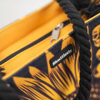 Skullistic Sunflower Skulls Shoulder Beach Bag