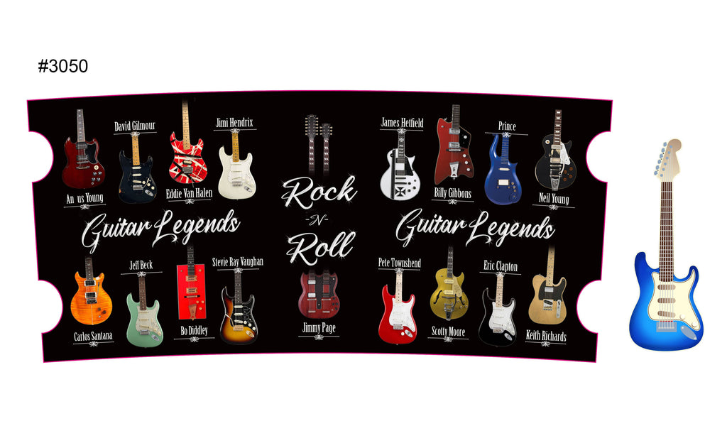 Music Legends Mug - Rock 'N' Roll with Guitar Handle