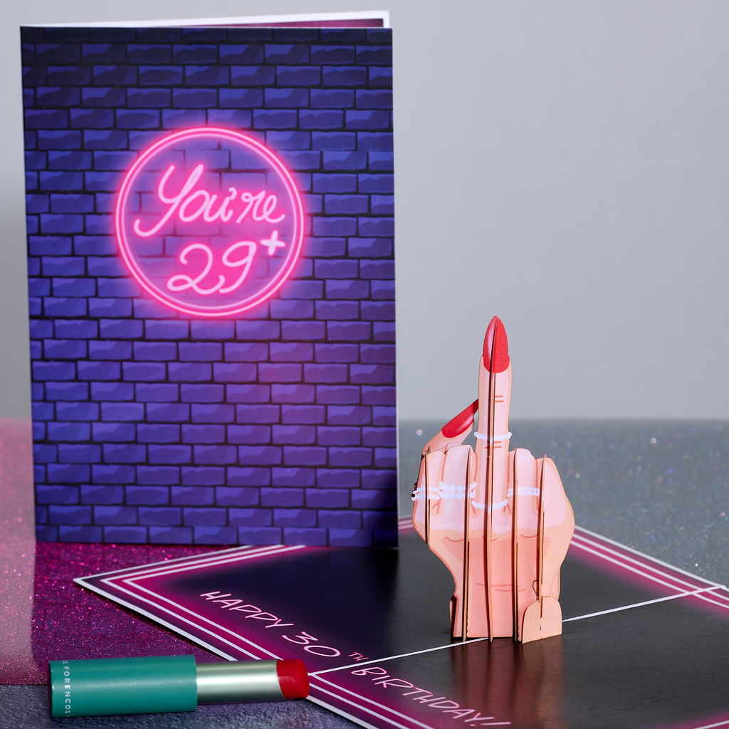 Dirty 30 Funny 3D Pop-Up 30th Milestone Birthday Card
