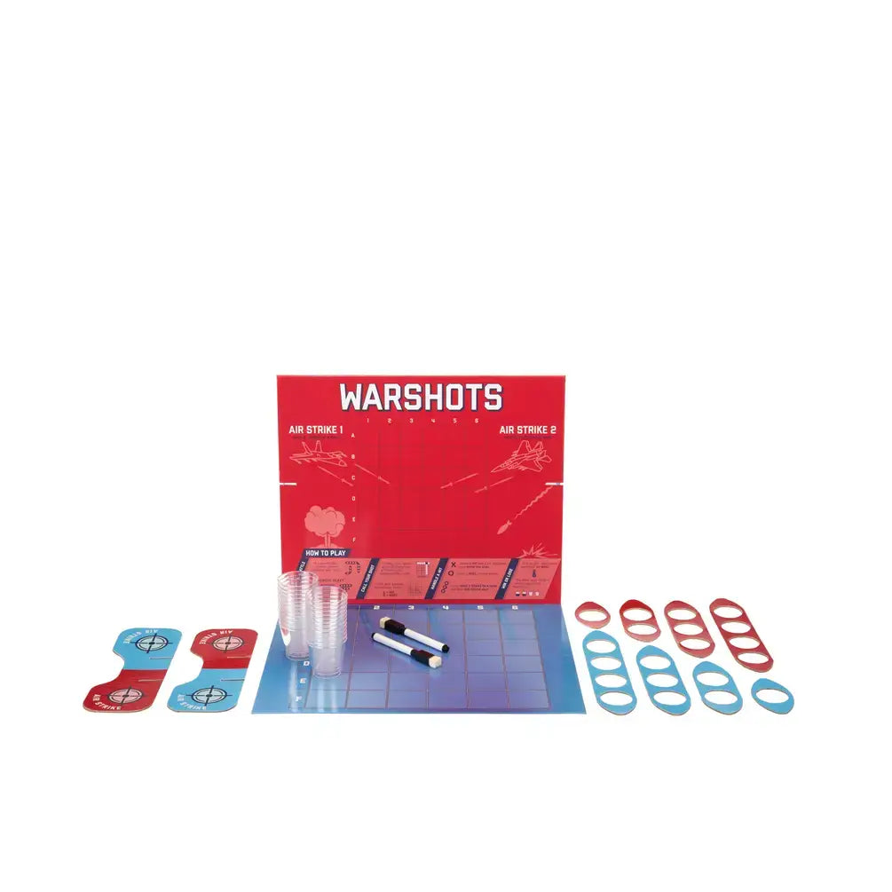 WARSHOTS Battleship Shot Drinking Board Game