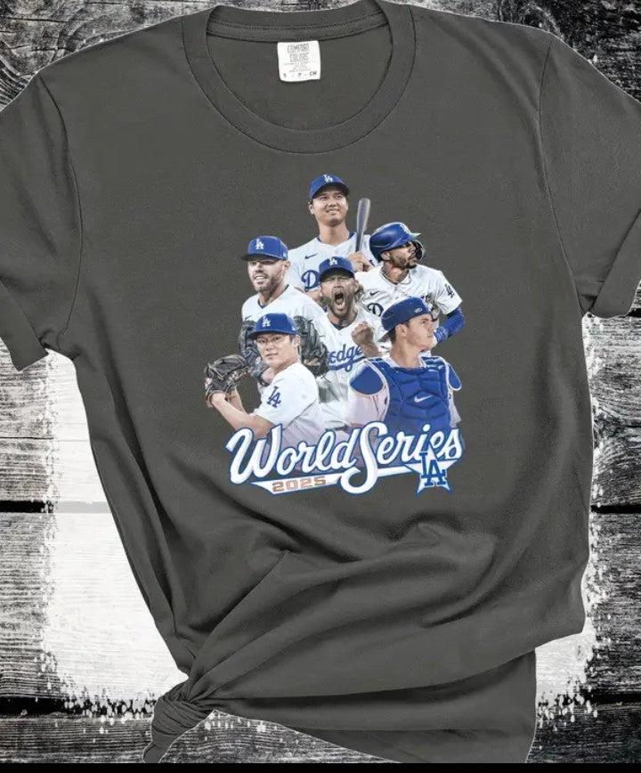 🎉 CHAMPIONS DROP: LA Dodgers 2025 WORLD SERIES TEE