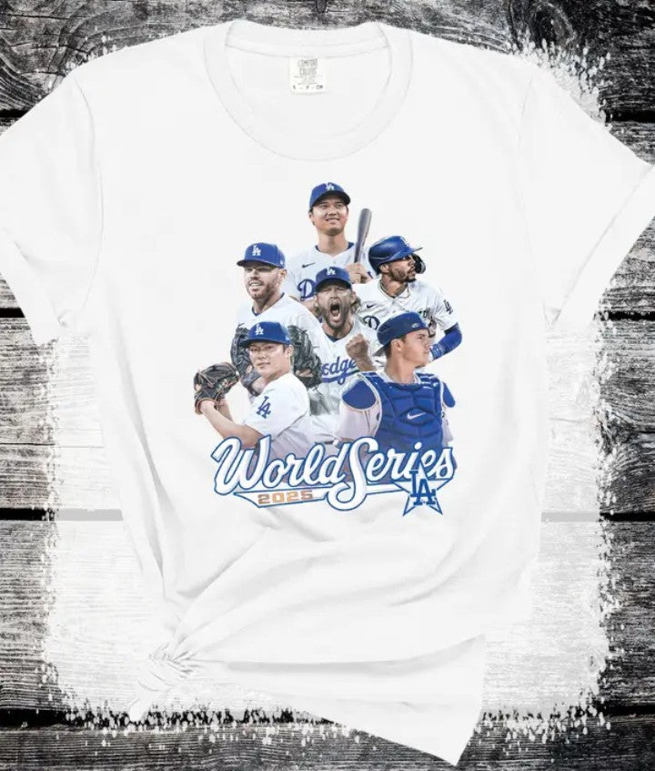 🎉 CHAMPIONS DROP: LA Dodgers 2025 WORLD SERIES TEE