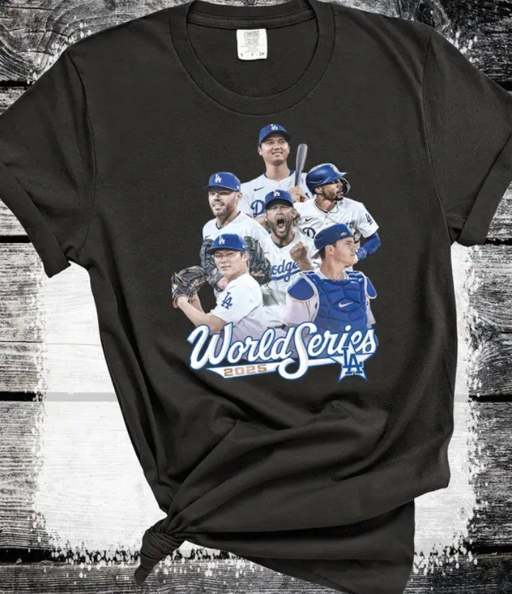 🎉 CHAMPIONS DROP: LA Dodgers 2025 WORLD SERIES TEE